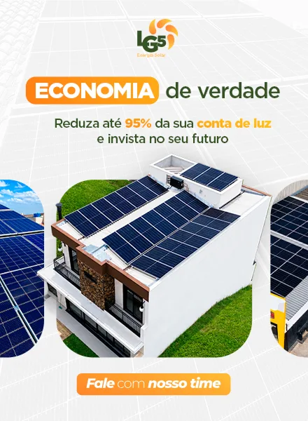 Economia de verdade: reduza até 95% da sua conta de luz com energia solar da LG5